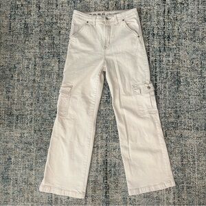 S.O.N.G. Cargo Street Jean in Off-White/Cream